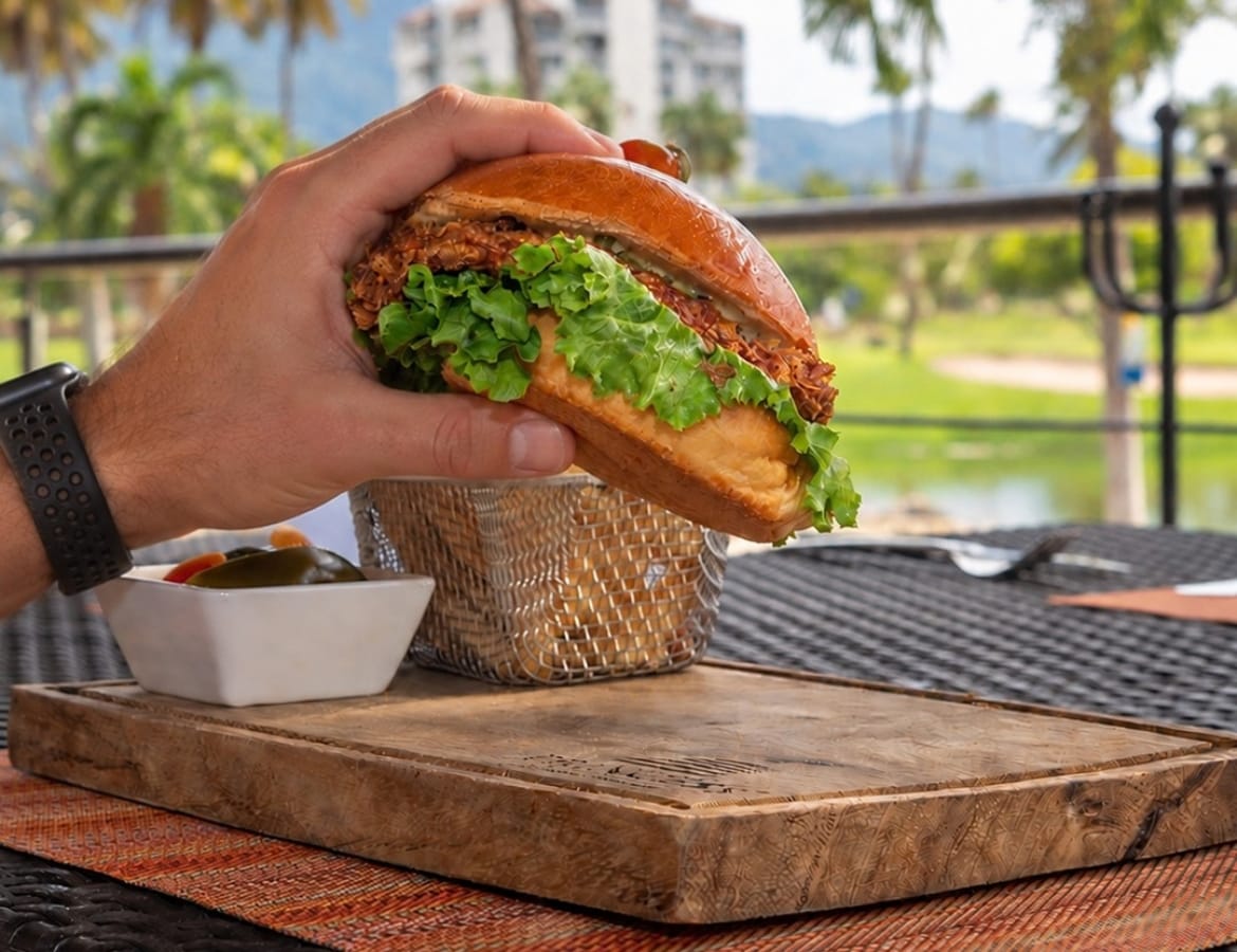 snack golf hambuerguesa